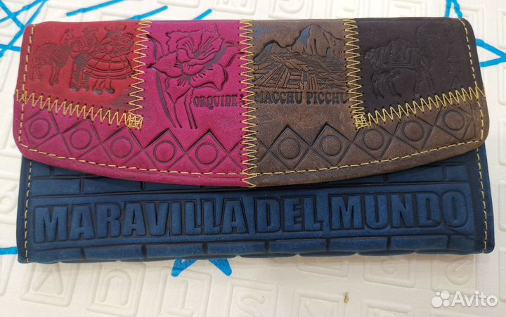 Кошелёк натуральная кожа ручная работа