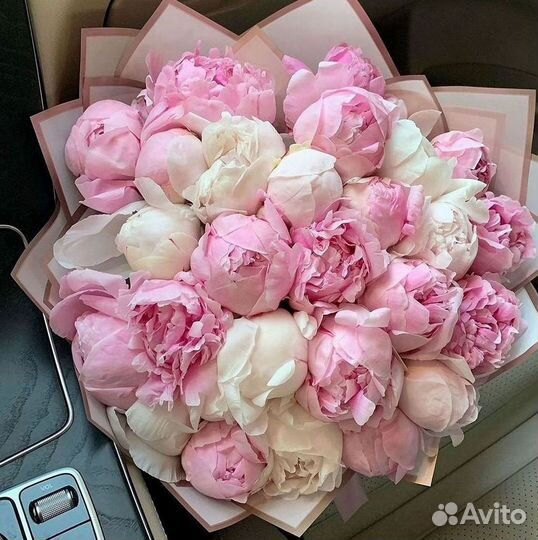 Пионы Розы Доставка