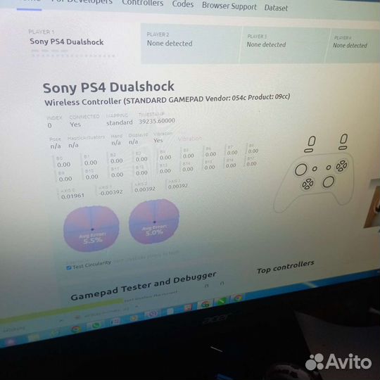 Dualshock 4 оригинал черный новый