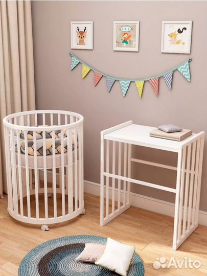 Детская кровать для новорожденных бу