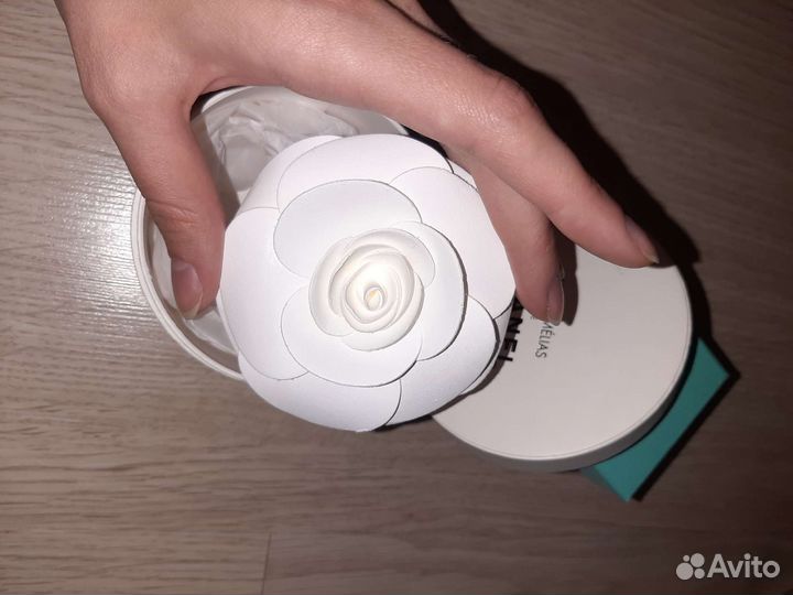 Брошь chanel роза