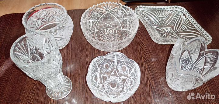 Хрустальная посуда,хрусталь СССР
