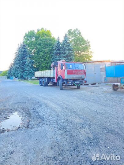 КамАЗ 65117-23 с КМУ, 1990