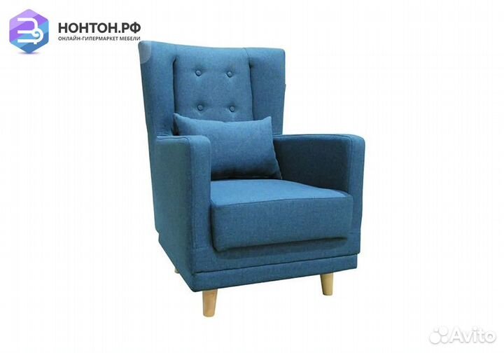 Кресло Клементина синее