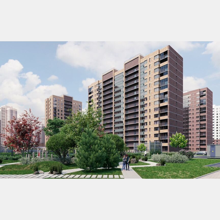 1-к. квартира, 40,9 м², 1/27 эт.