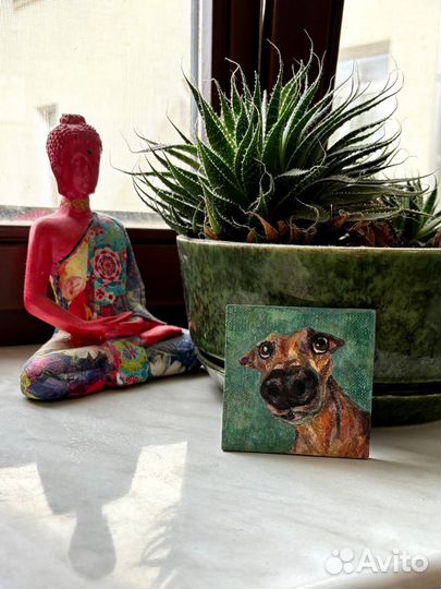 Портрет питомца по фото / коты, собаки, хомячки