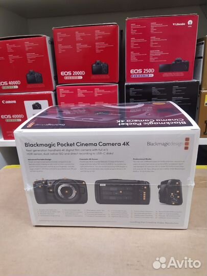 Blackmagic Design Pocket Cinema Camera 4K (новый)