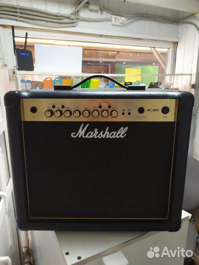 Гитарный комбоусилитель marshall mg30fx