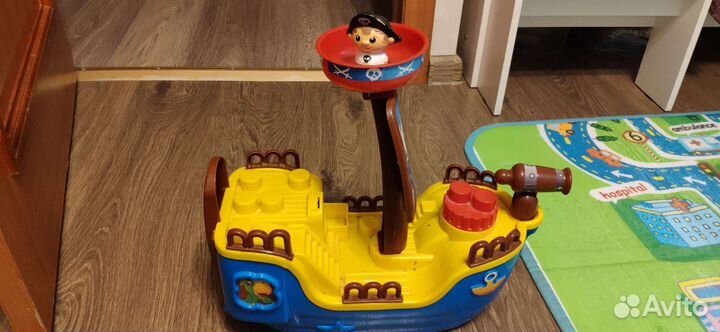 Корабль с конструктором