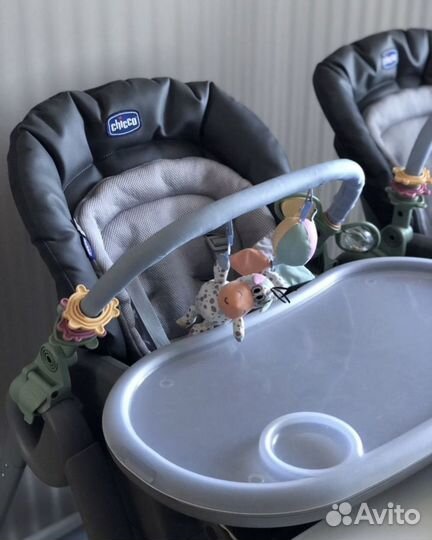 Стульчик для кормления chicco polly magic relax