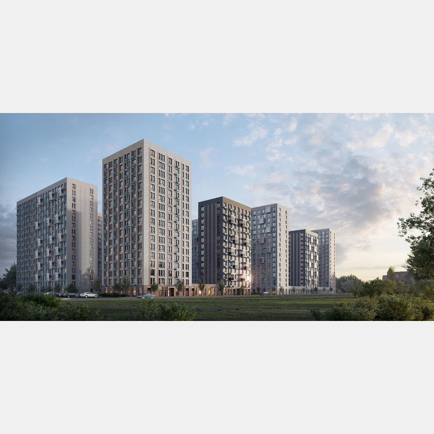 1-к. квартира, 40,1 м², 2/17 эт.