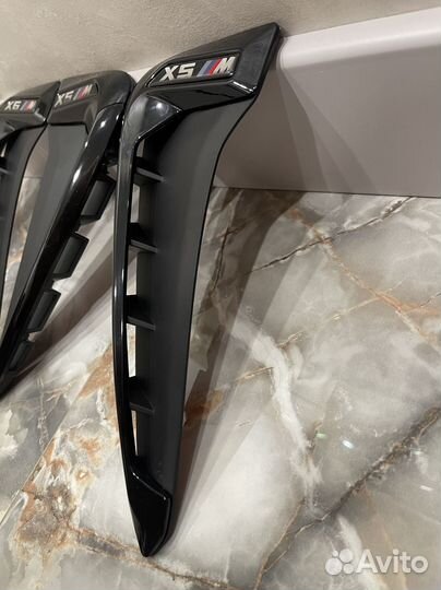Жабры накладки на крылья BMW X5 f15