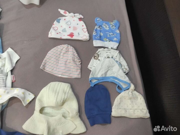 Шапка зимняя журавлик, чепчики и шапки летние