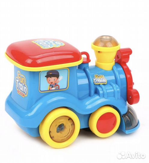 Игрушка паровоз музыкальный интеракционный