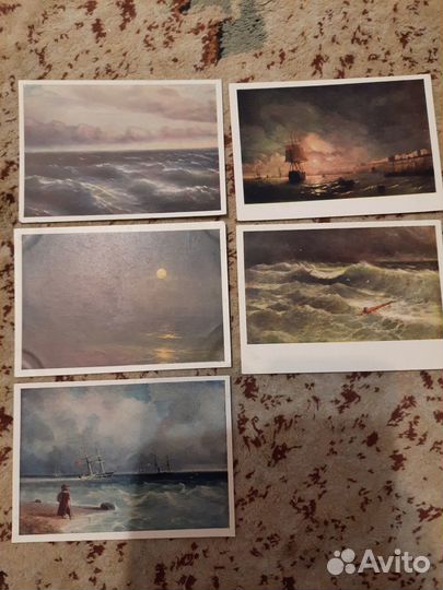 Открытки. Айвазовский. 1954-60