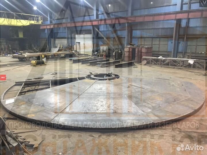 Резервуар Горизонтальный Стальной ргсп-120 м3