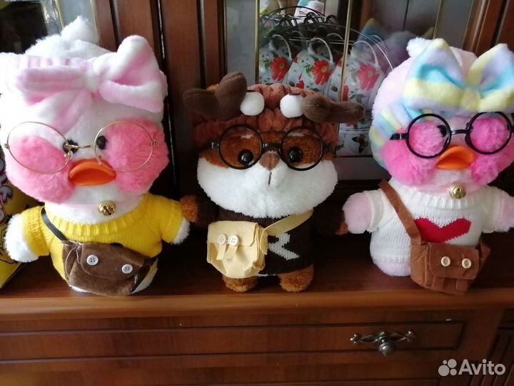 Мягкие игрушки, уточка лалафанфан