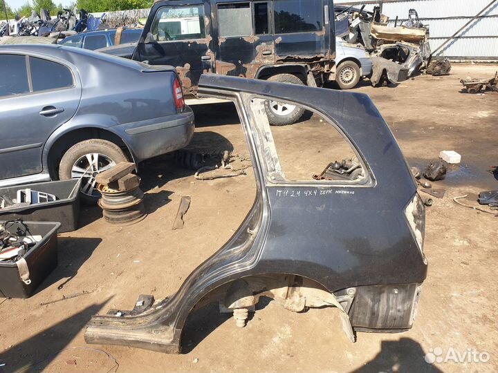 Крыло заднее левое четверть Chery Tiggo T11 Тигго