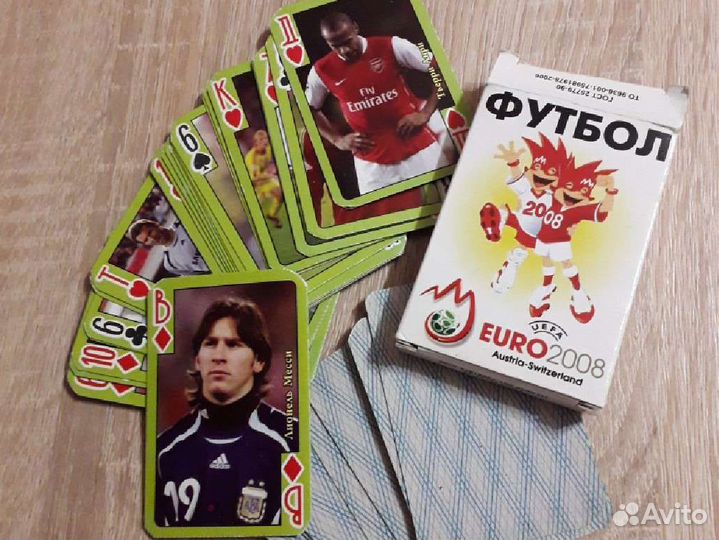 Карты игральные Евро 2008