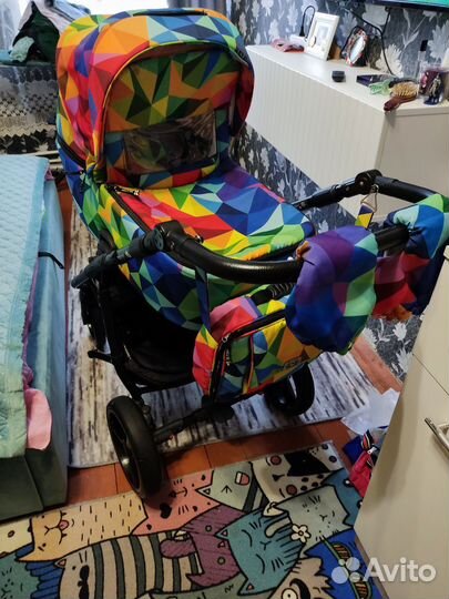 Коляска 2 в 1 adamex reggio