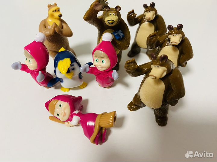 Киндер сюрприз маша и медведь