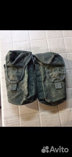 Подсумок для 2-х магазинов ак б/у ратник