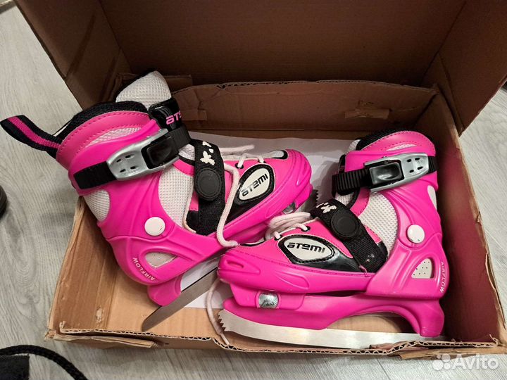 Раздвижные коньки детские