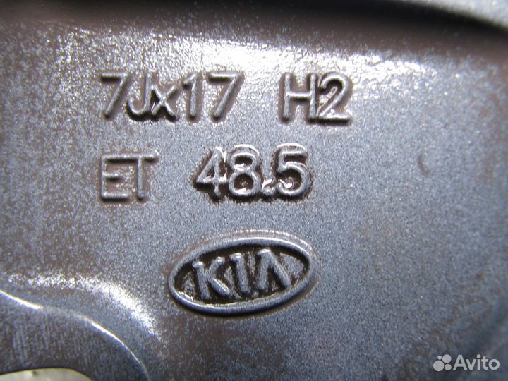 Диск литой R17 Kia Sportage 4 1 штука 2016+
