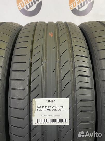 Continental ContiSportContact 5 245/45 R19
