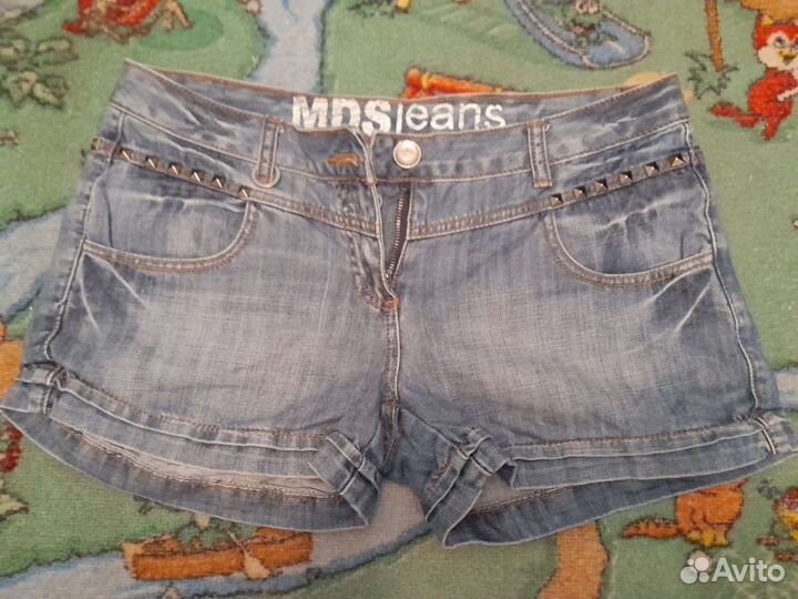 Шорты джинсовые 30р 2шт