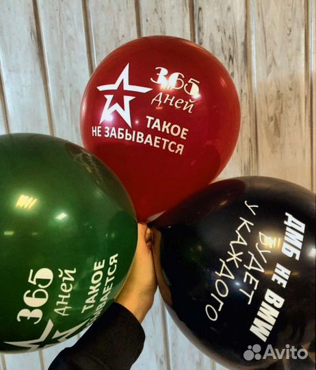 Воздушные шары с гелием