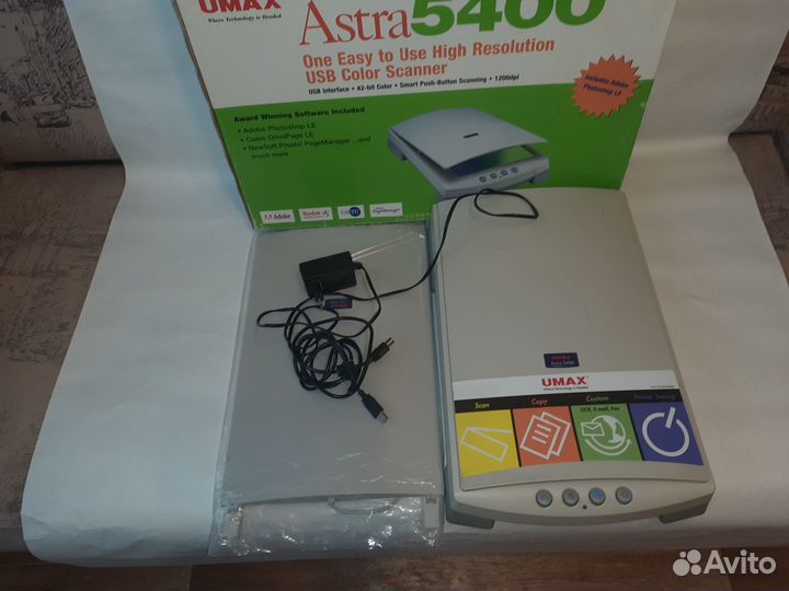 Сканер umax Astra5400