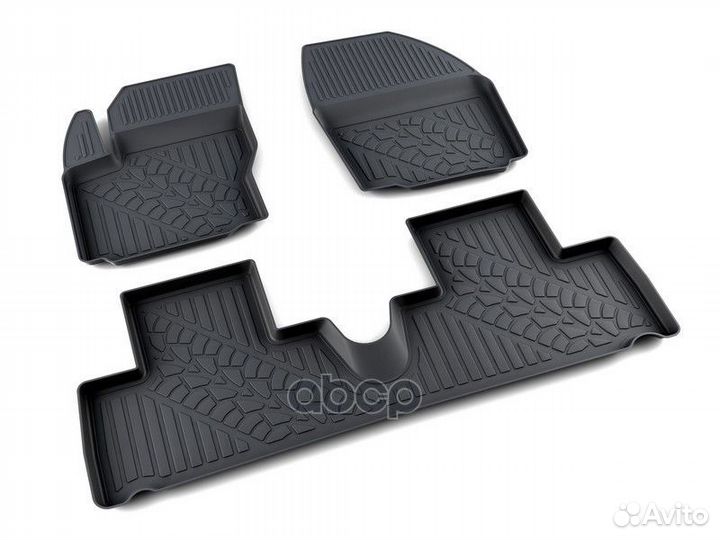Коврики салона полиуретан черный Ford S-Max 200