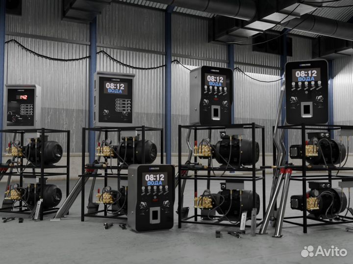 Автомойка самообслуживания luxwash 378