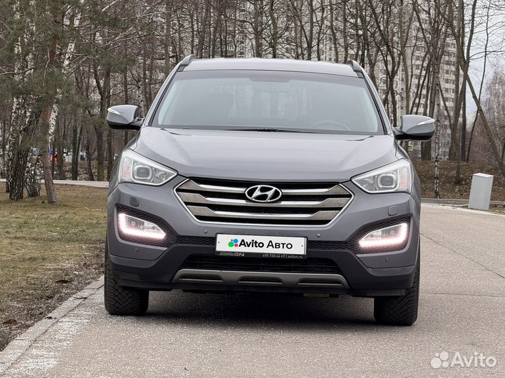 Hyundai Santa Fe 2.2 AT, 2013, 170 220 км
