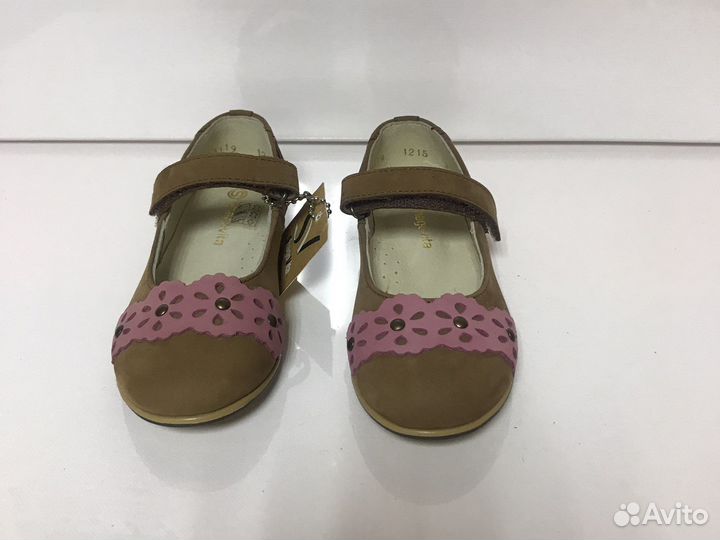 Туфли дошкольные девичьи