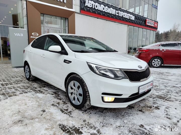 Kia Rio 1.6 AT, 2015, 142 331 км