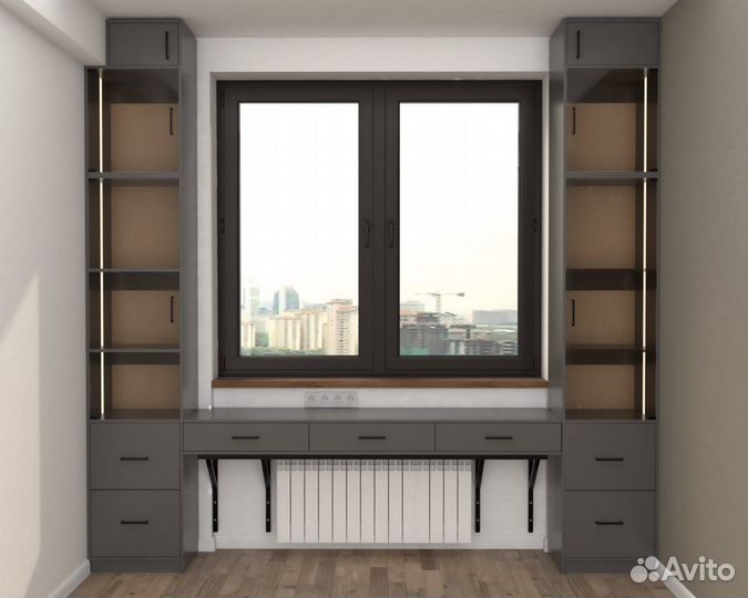 Рабочая зона у окна