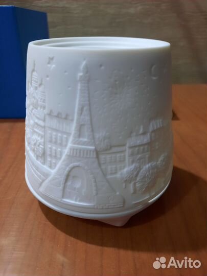 Фарфоровый подсвечник