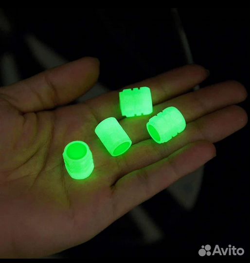 Светящийся автомобильный колпачок клапана