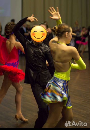 Костюм(2 шт) для бальных танцев. Ю1. Латина и St