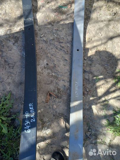 Листы рессоры маз ман