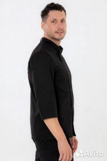 Китель черный поварской