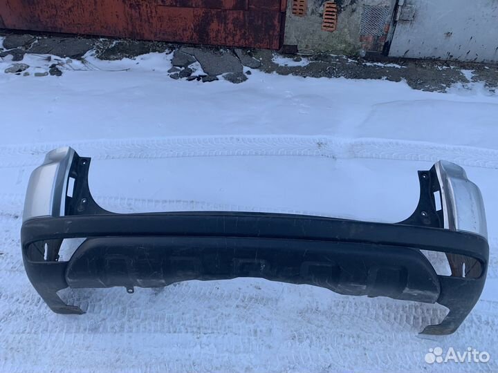 Mitsubishi pajero sport 2 (08-13) задний бампер