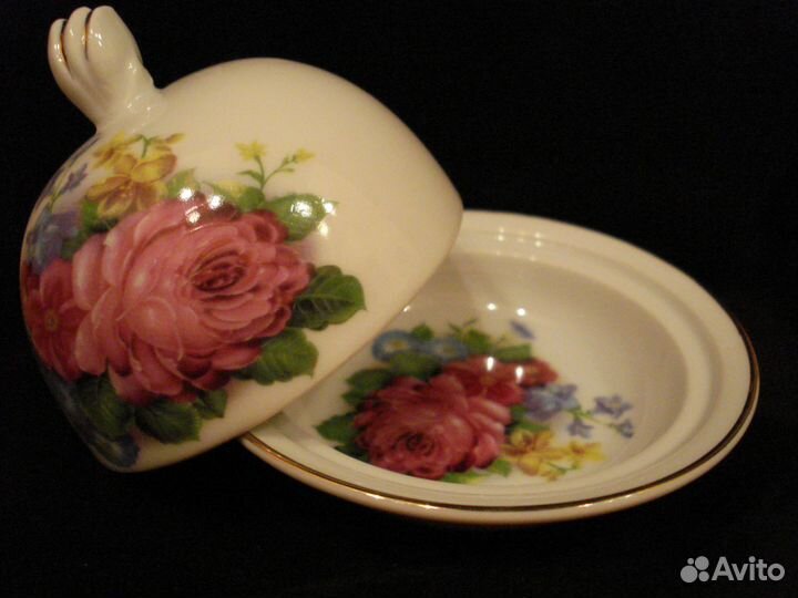 Лимонница и десертный набор фарфор (новые)