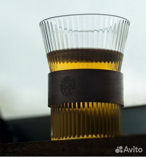 Стаканы с деревянной вставкой тренд сезона