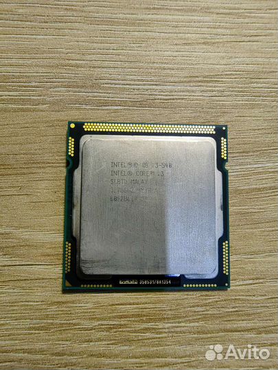 Процессор intel core i3 540