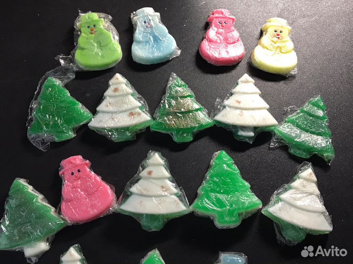 Мыло ручной работы новый год