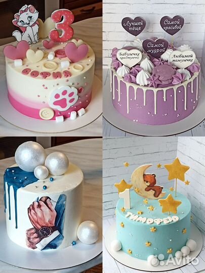 Домашние торты, капкейки и трайфлы на заказ