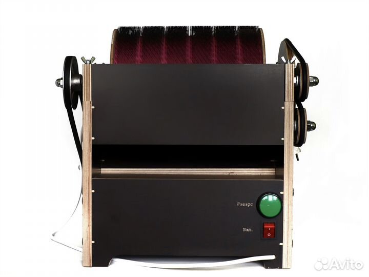 Электрический барабанный кардер 24см